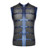 NEK Veste avec zip Top Eclino Bleu métallisé